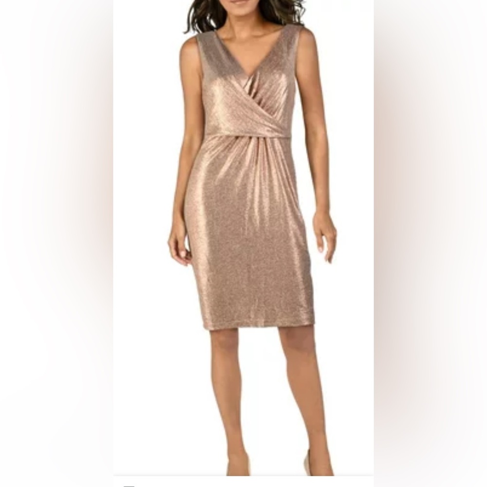 Donna Rico semi-formal Knee-Length Dress Shimmer Fabric